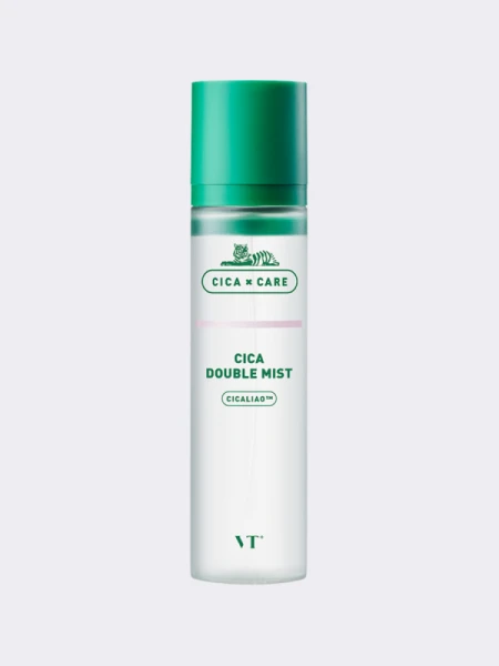 Успокаивающий мист для лица с центеллой VT Cosmetics Cica Double Mist Успокаивающий мист для лица с центеллой VT Cosmetics Cica Double Mist