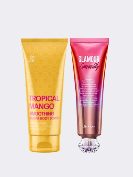 Фруктовый набор для тела с древесно мускусным ароматом J:on + Kiss By Rosemine