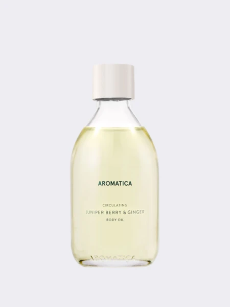 Массажное масло для тела с можжевельником и имбирем Aromatica Circulating Body Oil  Juniper & Gigner Массажное масло для тела с можжевельником и имбирем Aromatica Circulating Body Oil  Juniper & Gigner