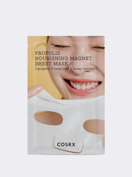 Питательная тканевая маска для лица с прополисом Cosrx Full Fit Propolis Nourishing Magnet Sheet Mask Питательная тканевая маска для лица с прополисом Cosrx Full Fit Propolis Nourishing Magnet Sheet Mask