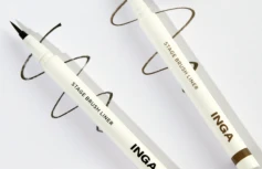 Ультратонкая подводка для век INGA Stage Brush Liner Deep Brown