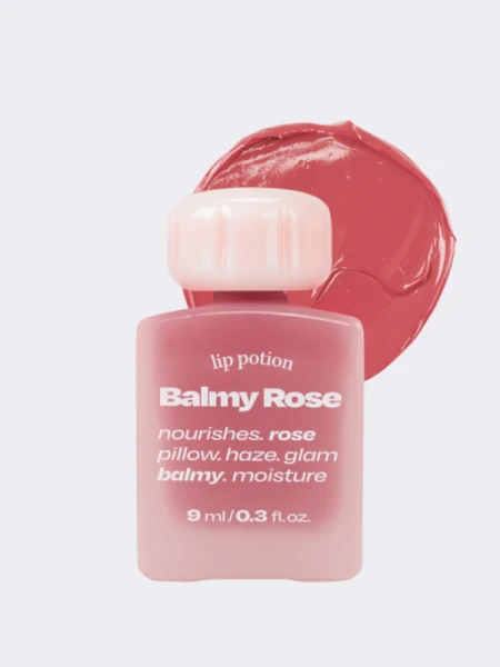 Сияющий бальзам-тинт для губ ALTERNATIVE STEREO Lip Potion Balmy Rose No.7 Tea Rose