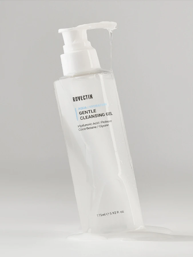 Нежный очищающий гель ROVECTIN Aqua Gentle Cleansing Gel