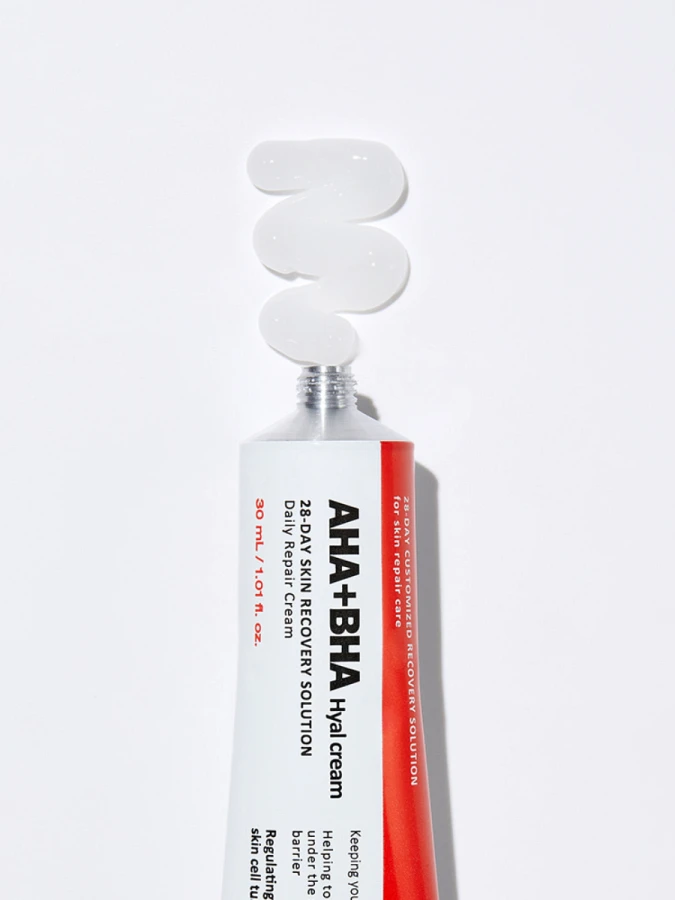 Обновляющий крем для лица с кислотами MEDI-PEEL AHA BHA 28 Days Hyal Cream