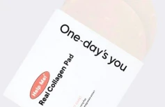 Отшелушивающие тонер-пэды с коллагеном TRAVEL One-Day's You Help Me Real Collagen Pad