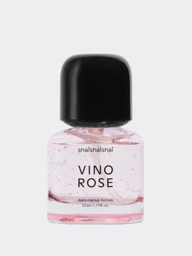 Разглаживающая антиоксидантная сыворотка для лица с винными и розовыми экстрактами ShaiShaiShai Vino Rose Anti Aging Serum