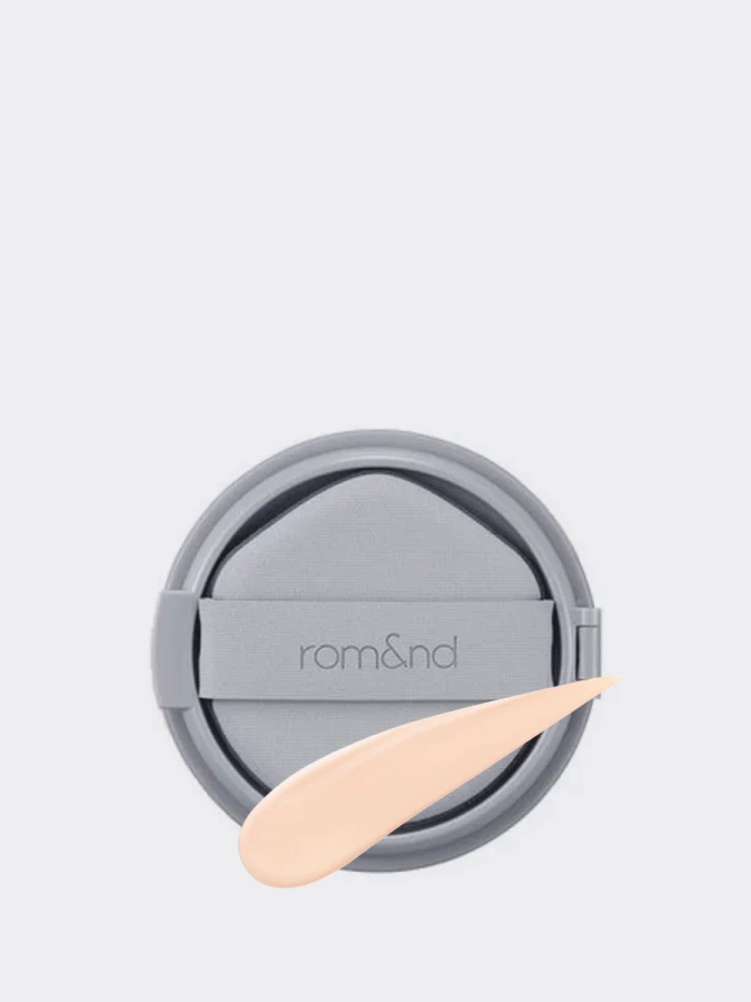 Рефил для кушона с матовым финишем в светлом бежевом оттенке rom&nd Nu Zero Cushion 02 Pure 21 SPF24 PA++ REFILL