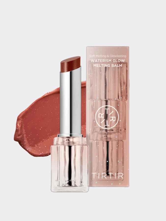 Тающий оттеночный бальзам для губ TIRTIR Waterism Glow Melting Balm 04 Fig Peach