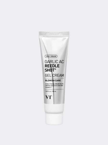 Себорегулирующий гель-крем с экстрактом чеснока и спикулами VT Garlic AC Reedle Shot Gel Cream