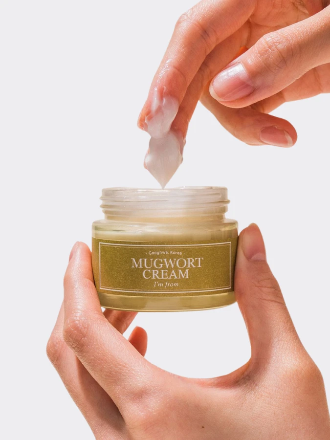 Травяной крем для лица с экстрактом полыни I'm from Mugwort Cream