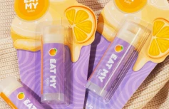 Бальзам для губ с ароматом апельсинового сорбета  EAT MY BALM Orange Sorbet