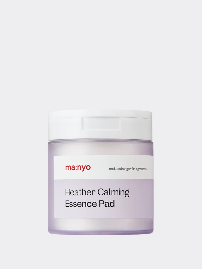 Успокаивающие пэды для лица с экстрактом вереска Ma:nyo Factory Heather Calming Essence Pad