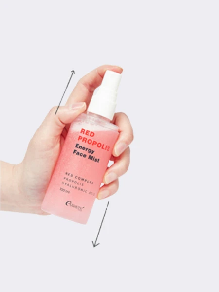Увлажняющий двухфазный мист для лица с прополисом ESTHETIC HOUSE Red Propolis Energy Face Mist Увлажняющий двухфазный мист для лица с прополисом ESTHETIC HOUSE Red Propolis Energy Face Mist