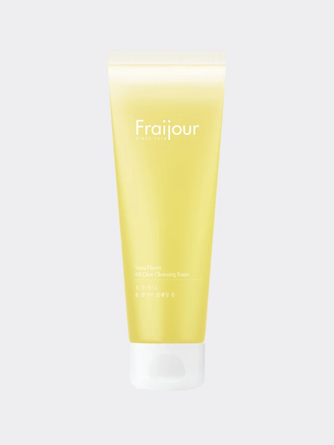 Мягкая пенка для умывания с прополисом и экстрактом юдзу Fraijour Yuzu Honey All Clear Cleansing Foam