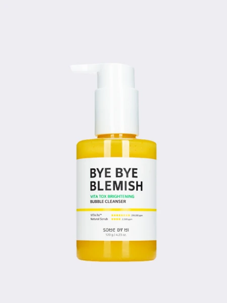 Осветляющая пузырьковая маска-пенка Some By Mi Bye Bye Blemish Vita Tox Brightening Bubble Cleanser Осветляющая пузырьковая маска-пенка Some By Mi Bye Bye Blemish Vita Tox Brightening Bubble Cleanser