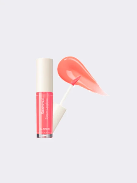Блеск гля губ Оттенок CR01 The Saem Saemmul Serum Lip Gloss