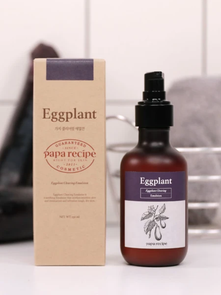 Успокаивающая эмульсия для лица с экстрактом баклажана Papa Recipe Eggplant Clearing Emulsion Успокаивающая эмульсия для лица с экстрактом баклажана Papa Recipe Eggplant Clearing Emulsion