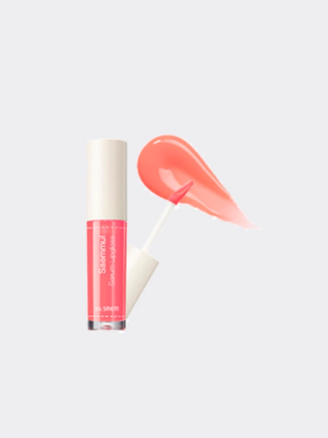 Блеск гля губ Оттенок CR01 The Saem Saemmul Serum Lip Gloss