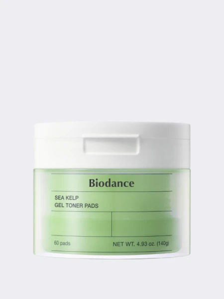 Освежающие гелевые тонер-пэды для лица с экстрактом водорослей Biodance Sea Kelp Gel Toner Pads Освежающие гелевые тонер-пэды для лица с экстрактом водорослей Biodance Sea Kelp Gel Toner Pads