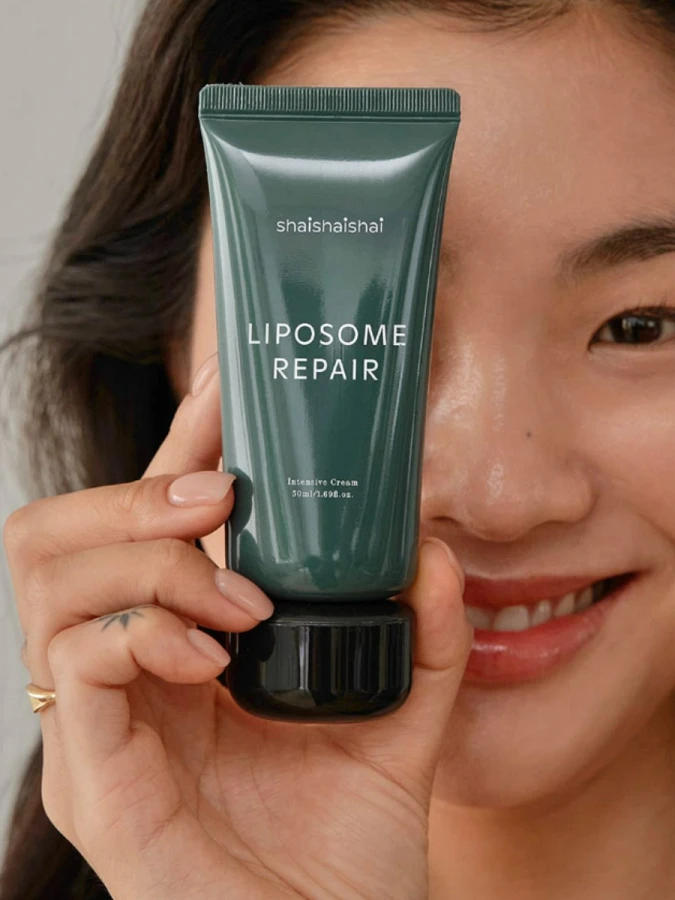 Восстанавливающий липосомальный крем для лица с пептидами и керамидами ShaiShaiShai Liposome Repair Intensive Cream