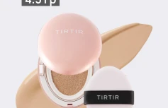 Тональный кушон со стойким матовым финишем TIRTIR Mask Fit All-Cover Cushion 24N Latte