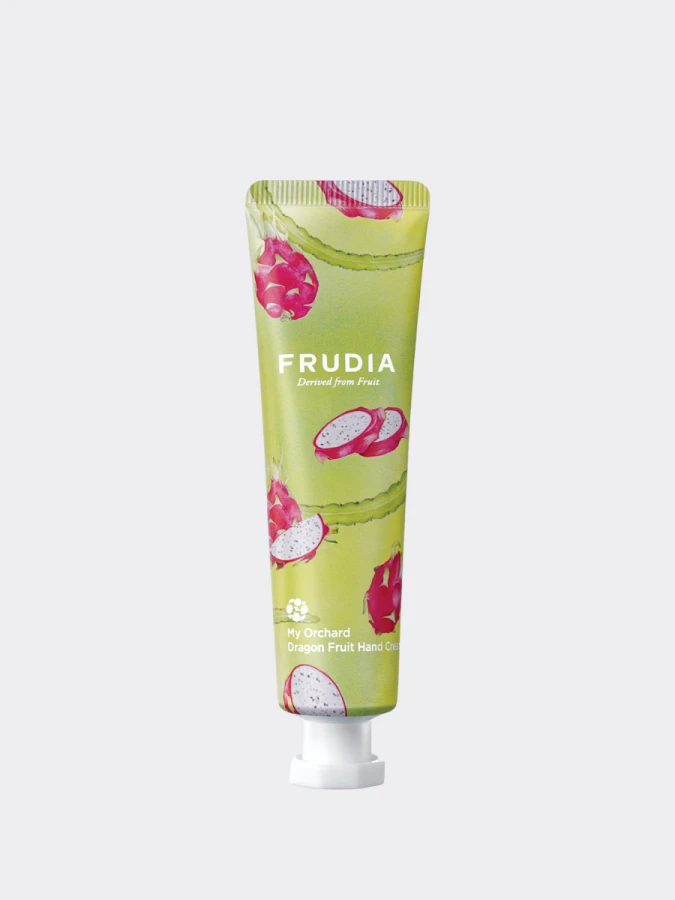 Крем для рук с фруктом дракона FRUDIA Squeeze Therapy Dragon Fruit Hand Cream
