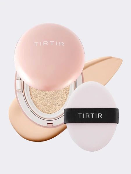 Тональный кушон со стойким матовым финишем TIRTIR Mask Fit All-Cover Cushion 13N Fair Ivory Тональный кушон со стойким матовым финишем TIRTIR Mask Fit All-Cover Cushion 13N Fair Ivory