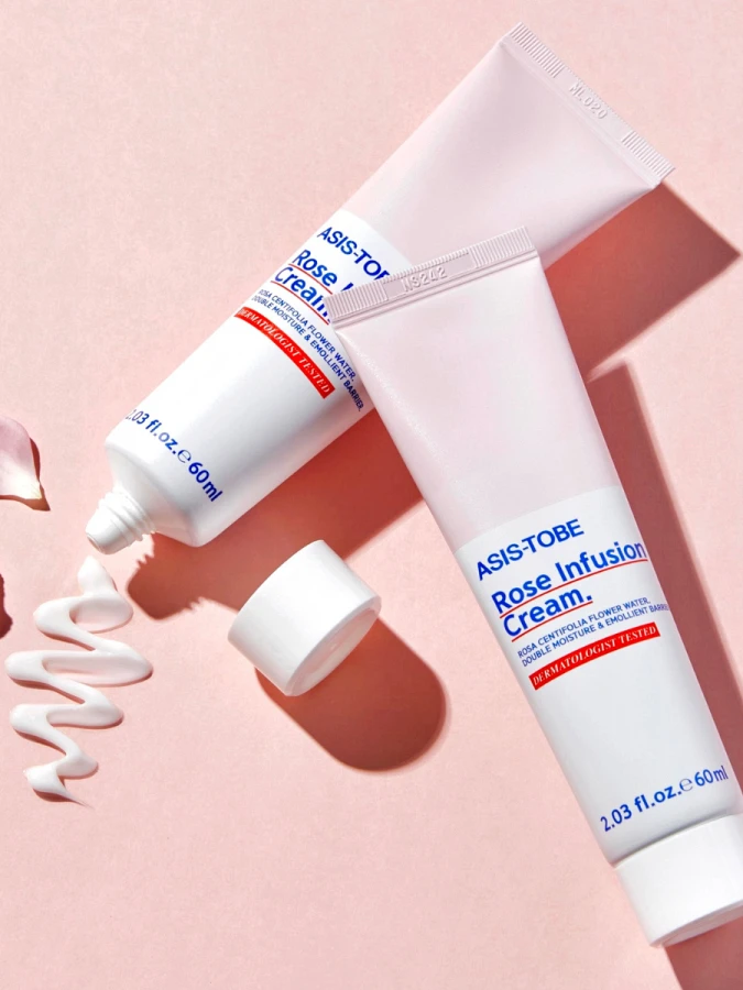 Увлажняющий крем для лица с экстрактом розы ASIS-TOBE Rose Infusion Сream