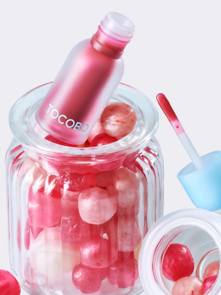 Разогревающее оттеночное масло для губ TOCOBO Juicy Berry Plumping Lip Oil 06 Berry Candy