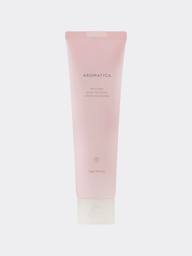 Кремовая пенка для умывания с экстрактом розы AROMATICA Rose Absolute Cream Cleanser
