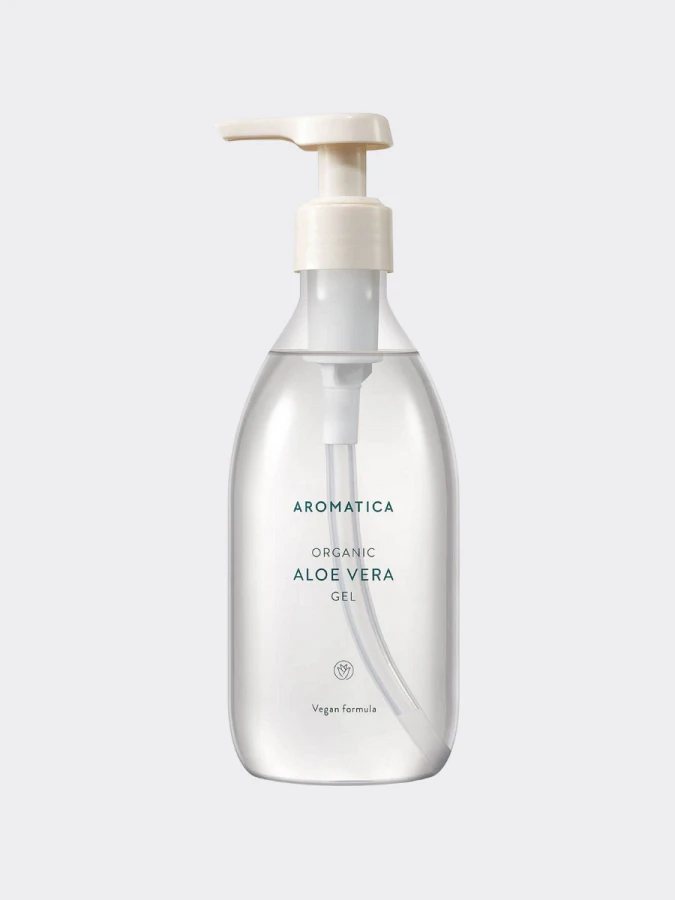 Органический увлажняющий гель алоэ вера AROMATICA Soothing Aloe Vera Gel