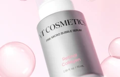 Разглаживающая пузырьковая сыворотка с ретинолом и коллагеном VT Retinol Collagen Pink Micro Bubble Serum