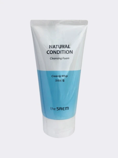 Увлажняющая пенка для умывания The Saem Natural Condition Cleansing Foam Creamy Whip Увлажняющая пенка для умывания The Saem Natural Condition Cleansing Foam Creamy Whip