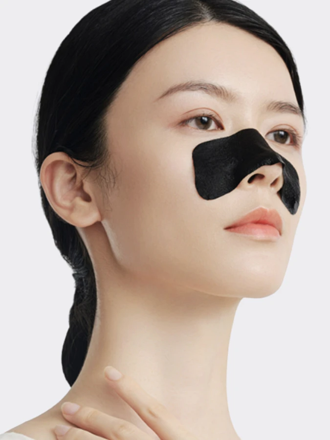 Двухступенчатый набор для очищения сальных нитей и чёрных точек DPU Blackhead Clear 2 Step Nose Patch