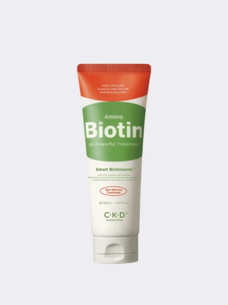 Маска для волос с биотином против выпадения CKD Amino Biotin All-Powerful Treatment
