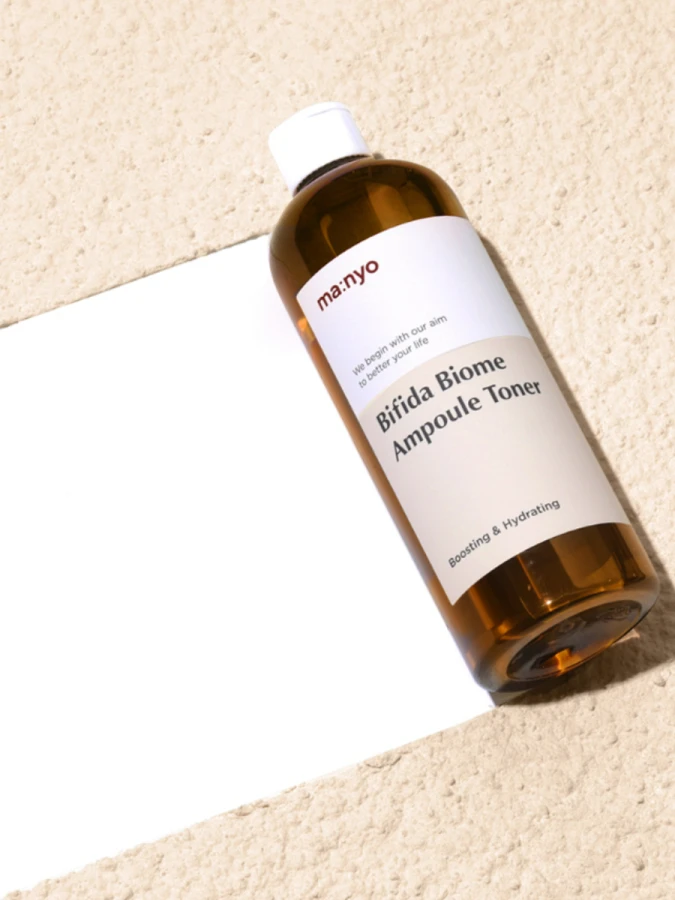 Укрепляющий ампульный тонер с бифидобактериями MAXI Ma:nyo Factory Bifida Biome Ampoule Toner