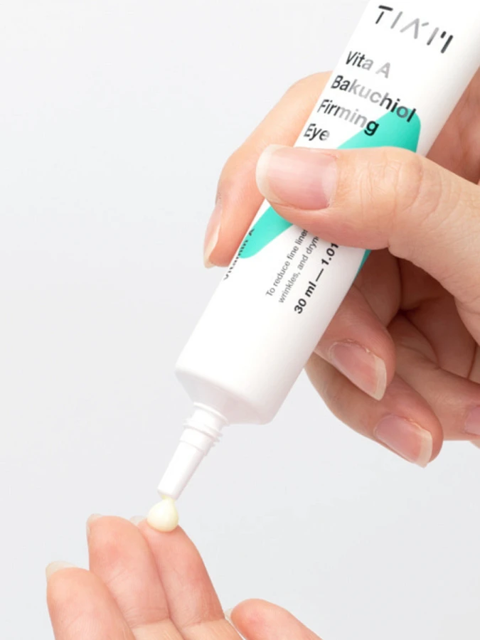 Укрепляющий крем для век с бакучиолом и витамином А TIAM Vita A Bakuchiol Firming Eye Cream