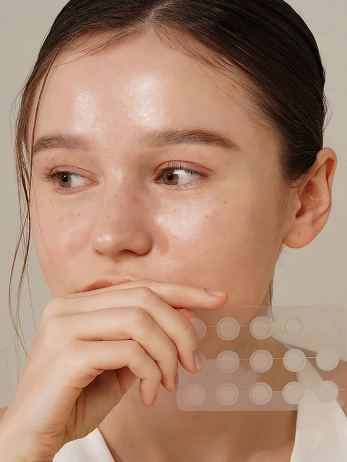 Ультратонкие патчи против воспалений с экстрактом лука IsNtree Onion Newpair Spot Patch Skin Fit