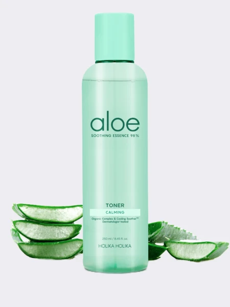 Смягчающий тонер с экстрактом алоэ вера Holika Holika Aloe Soothing Essence 98% Toner Смягчающий тонер с экстрактом алоэ вера Holika Holika Aloe Soothing Essence 98% Toner