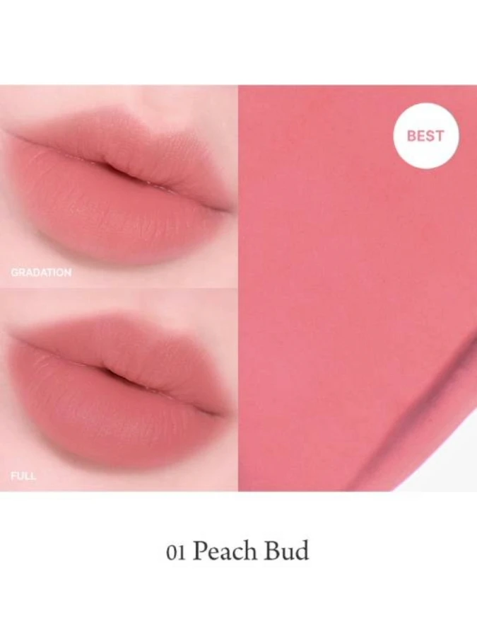 Влажный тинт для губ с бархатным финишем Huxley Blurry Tint Hidden Below 01 Peach Bud