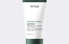 Очищающая глиняная маска с экстрактом хауттюйнии ANUA Heartleaf Pore Clay Pack