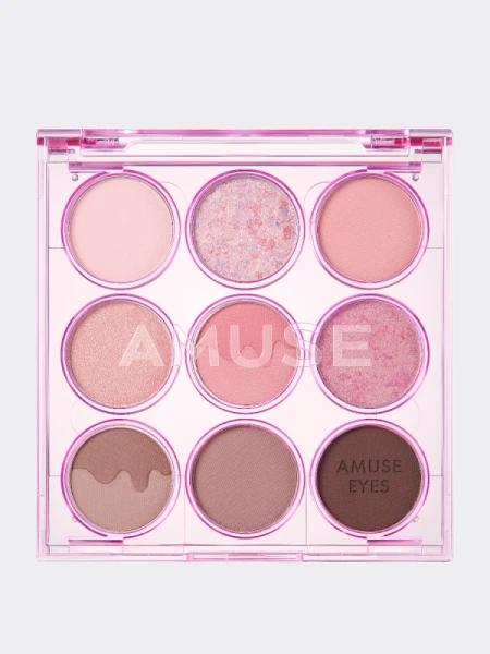 Палетка теней для век AMUSE Eye Color Palette 02 Cool Rose