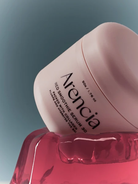 Укрепляющая сыворотка-желе с коллагеном и ниацинамидом Arencia Fresh Red Smoothie Serum 30