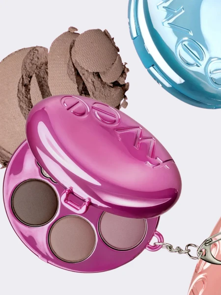 Компактная палетка теней в формате брелка fwee Pocket Eye Palette EP05 Grape Bonbon