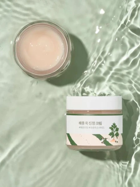 Успокаивающий крем с экстрактом полыни Round Lab Mugwort Calming Cream Успокаивающий крем с экстрактом полыни Round Lab Mugwort Calming Cream