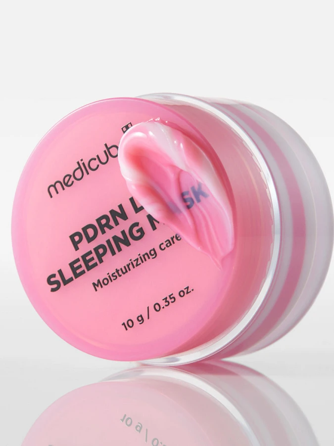 Восстанавливающая ночная маска для губ с коллагеном и ПДРН Medicube PDRN Lip Sleeping Mask