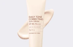 Солнцезащитный крем с тональным эффектом Derma Factory Daily Tone Correcting Sun Cream SPF 50+ PA++++