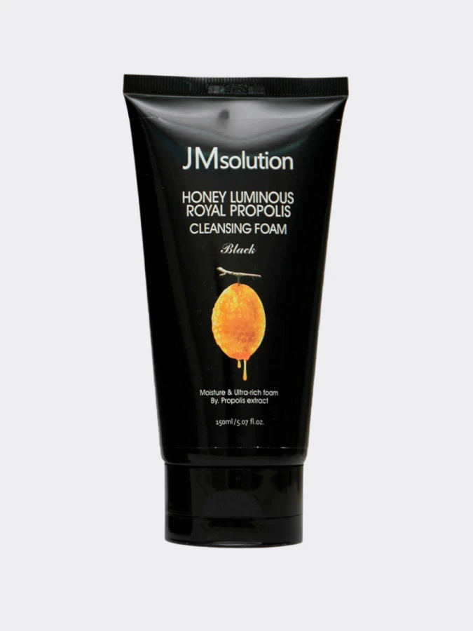 Увлажняющая пенка с прополисом JMsolution Honey Luminous Royal Propolis Cleansing Foam