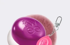 Набор: оттеночное суфле + брелок fwee Lip&Cheek Blurry Pudding Pot Keyring Set MV04 Slayyy