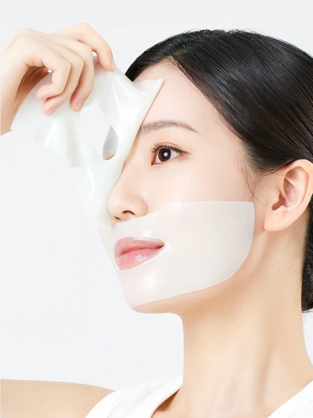 Набор успокаивающих гидрогелевых масок с центеллой dewdap Cicatea Deep Calming Hydrogel Mask